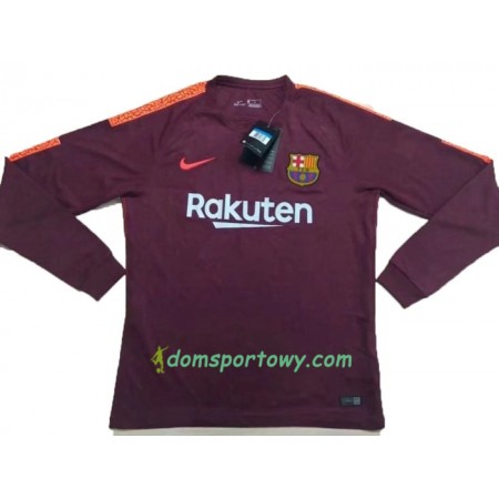 Koszulka FC Barcelona Trzeci Koszulki Piłkarskie 2017-2018 Długi Rękaw